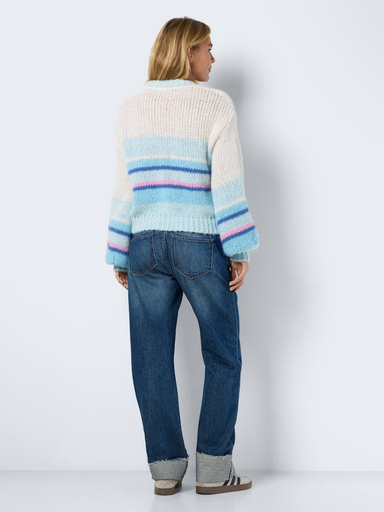 Pulls - Nmleisa L/S O-Neck Knit van noisy may