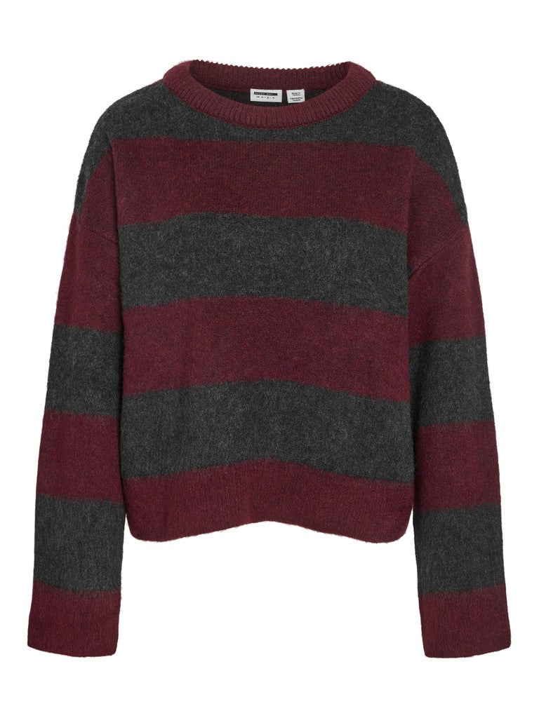 Nmsoff L/S O-Neck Knit Noos