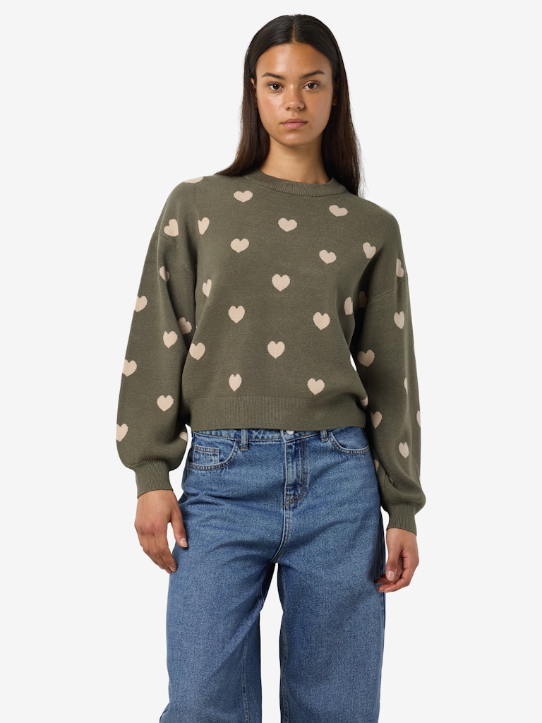 Nmcharlott L/S O-Neck Knit Noos