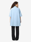 Jurken - Nmoregon S/S Denim Acid Shirt Dress van noisy may