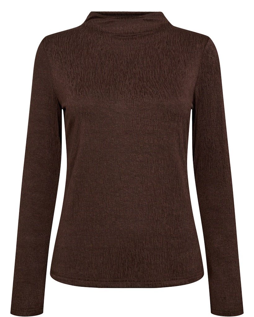 Black Coffee Shirts - Nuconny Rollneck van Numph