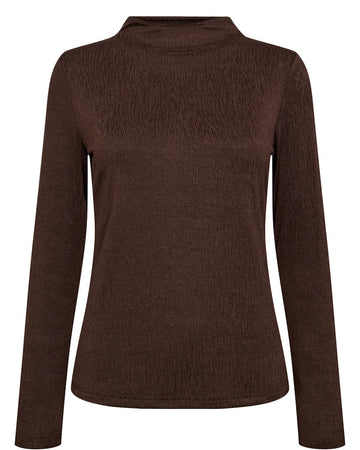 Black Coffee Shirts - Nuconny Rollneck van Numph