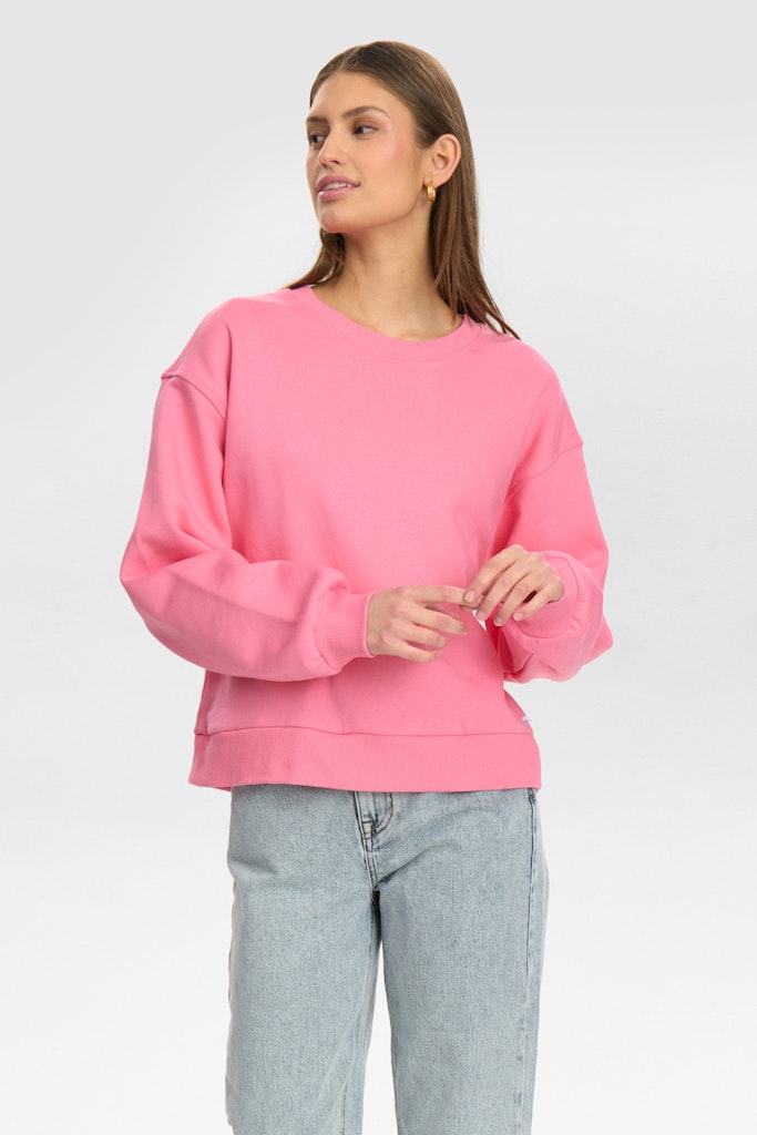 Pink Carnation Sweaters - Numyra Sweat van Numph