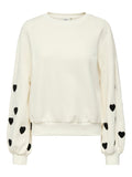 Cloud dancer Sweaters - Onlmacy L/S O-Neck Sweat van Only