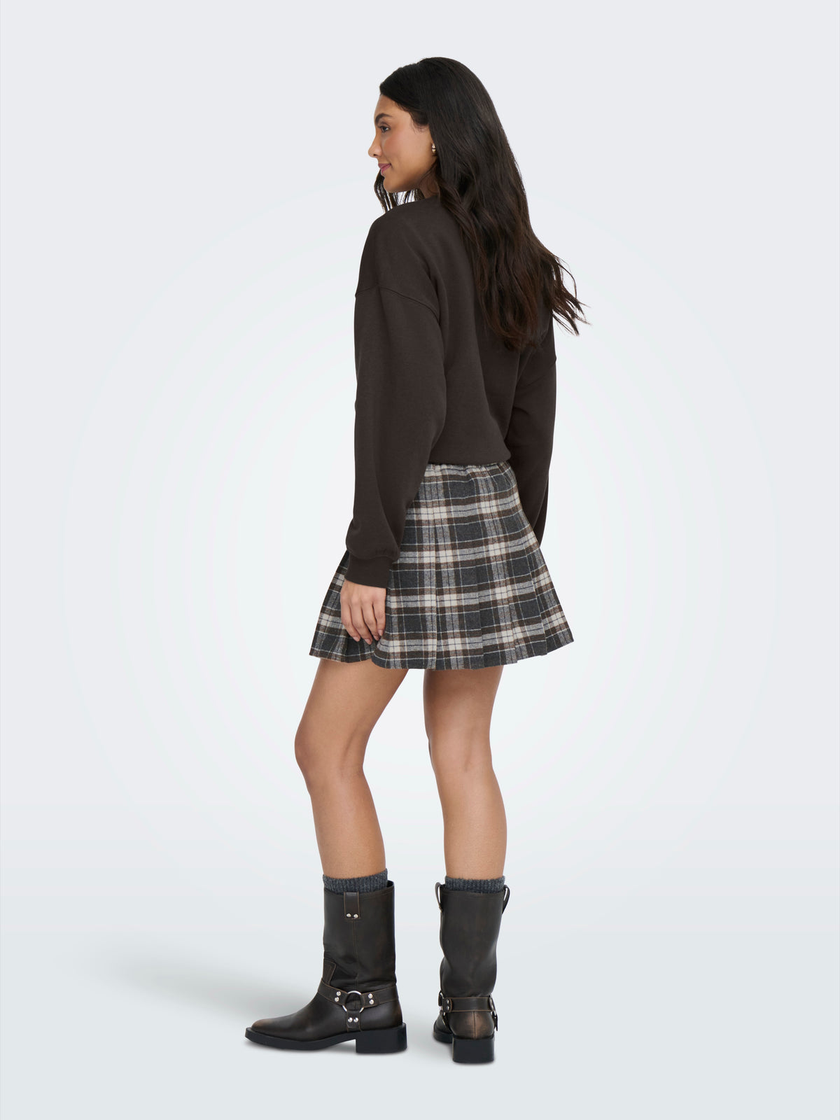 Onlchelsea Check Skort