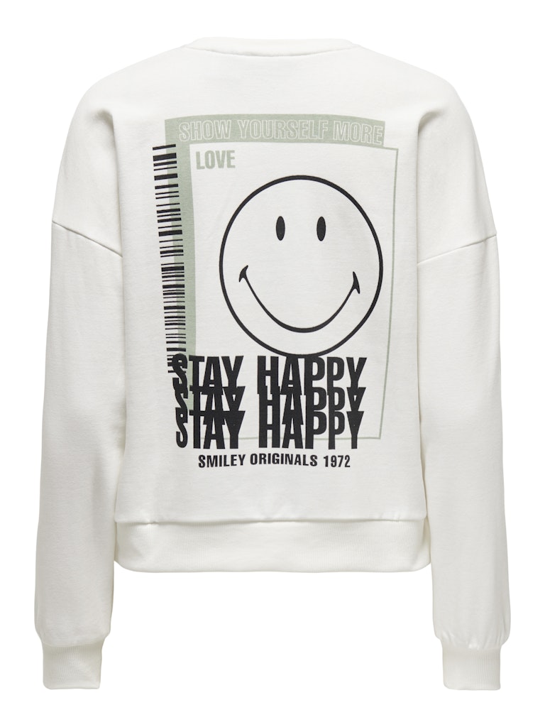 Sweaters Onlsmiley L/S O-Neck Box Sweater van Only