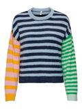 Pulls - Onlchristy Ls Block Stripe O-Neck Knit van Only