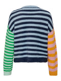 Pulls - Onlchristy Ls Block Stripe O-Neck Knit van Only