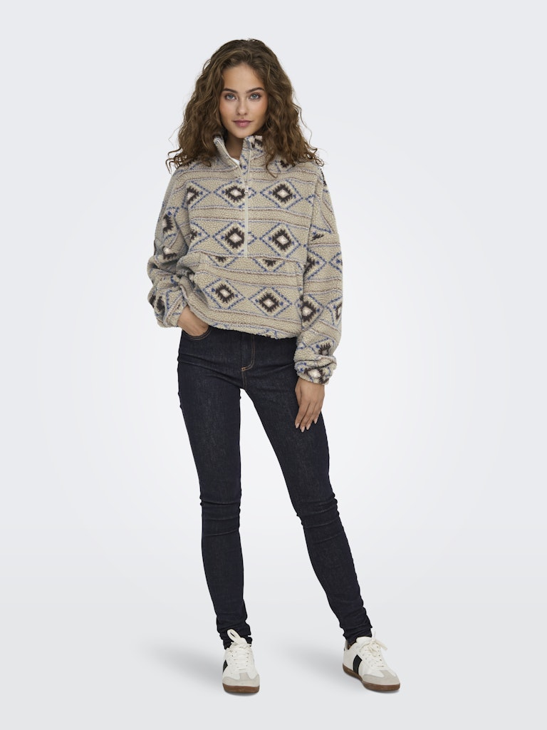 Sweaters - Onlannie L/S Teddy Cc Sweater van Only