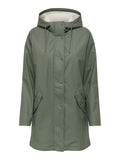 Castor gray Jassen - Onlsally Raincoat Noos van Only