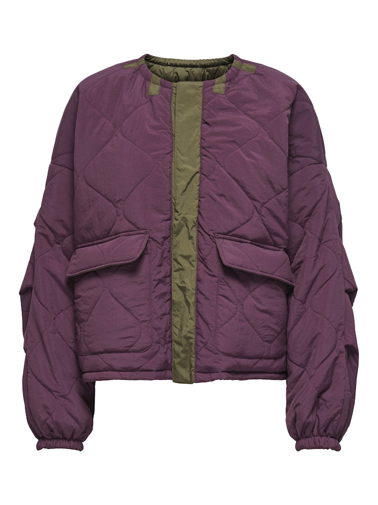 Jassen - Onlkate Reversible Quilt Jacket van Only