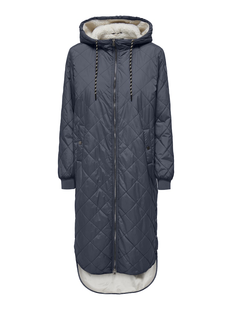 Ombre blue Jassen - Onlnewsandy Quilt Coat van Only
