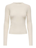 Birch Tops - Onlcoco Life Ls Rib Mock Neck Knit van Only