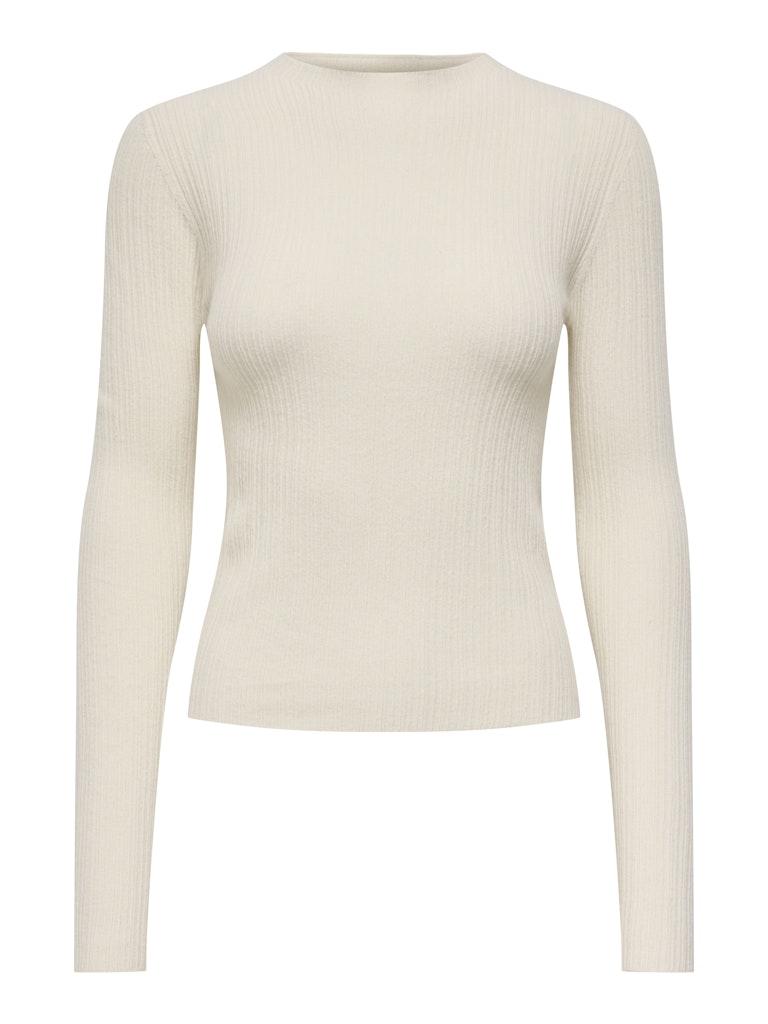 Birch Tops - Onlcoco Life Ls Rib Mock Neck Knit van Only