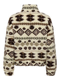 Pulls - Onljanne Aztec Teddy L/S Halfzip Teddy van Only