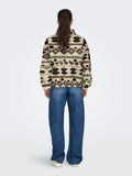 Pulls - Onljanne Aztec Teddy L/S Halfzip Teddy van Only