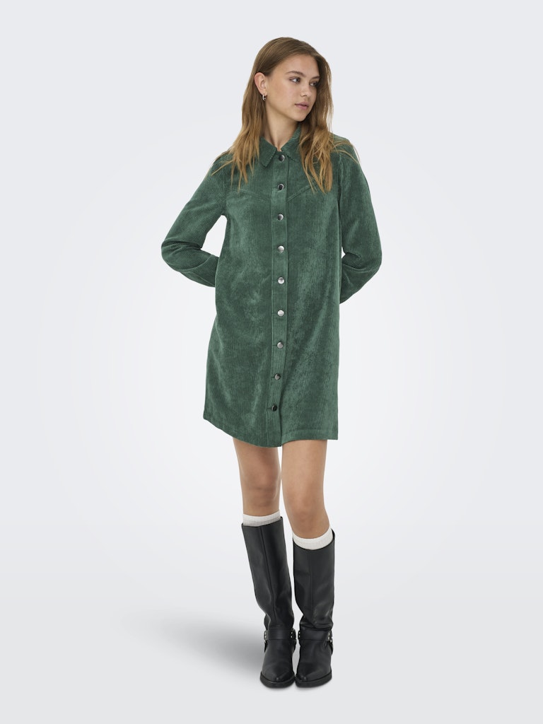 Jurken - Onltracy Ls A-Shape Cord Dress van Only