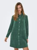 Jurken - Onltracy Ls A-Shape Cord Dress van Only