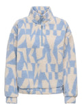 Kentucky blue Sweaters - Onlnew Janne L/S Half Zip Sweat van Only