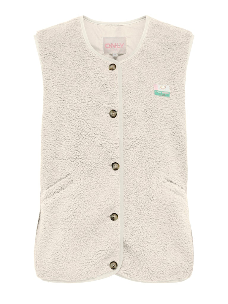 Birch Jassen - Onlbaby Teddy Vest - AW25 van Only