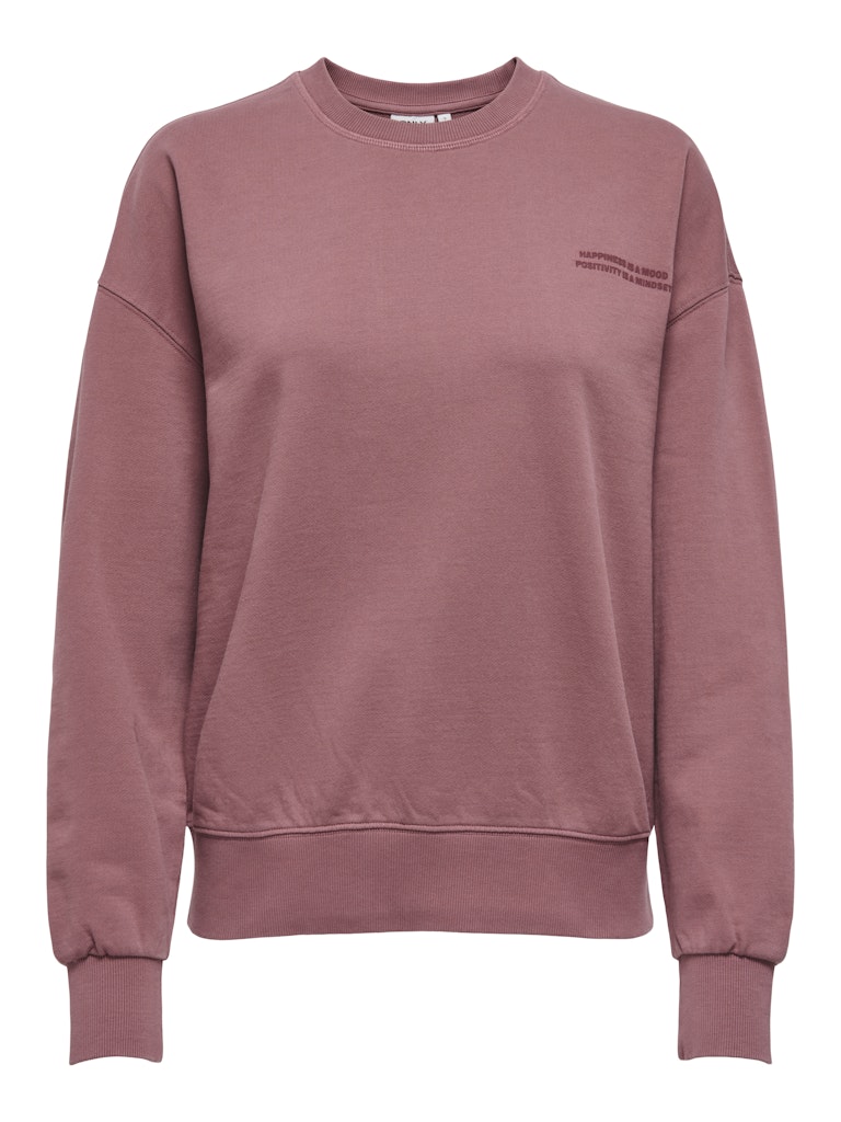 Onlcatrin L/S O-Neck Print Sweater