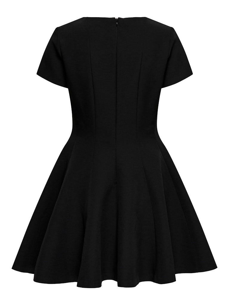 Jurken - Onlorleen Life S/S Peplum Dress van Only
