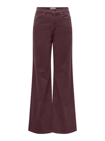 Onlmadison-Sille Hw Wide Pants