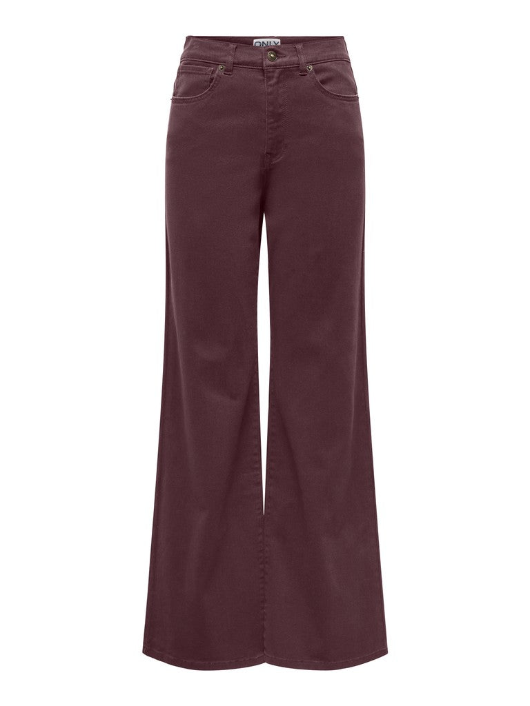 Onlmadison-Sille Hw Wide Pants