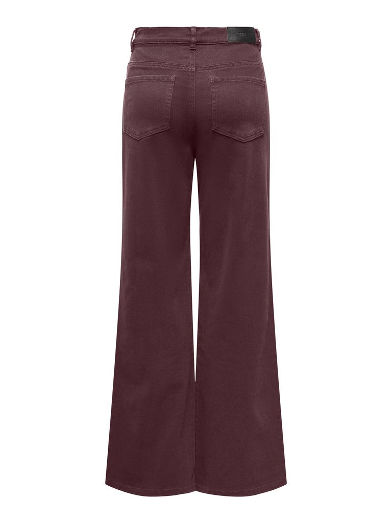 Onlmadison-Sille Hw Wide Pants