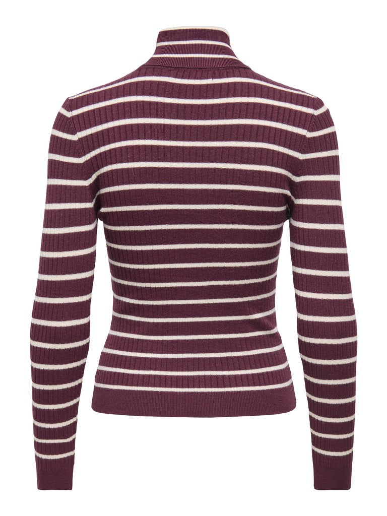 Onlkarol L/S Rollneck Pullover Knit Noos