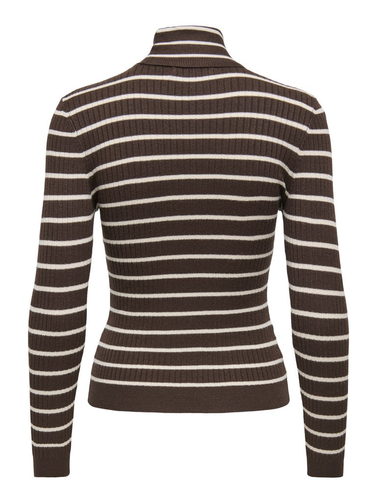 Onlkarol L/S Rollneck Pullover Knit Noos