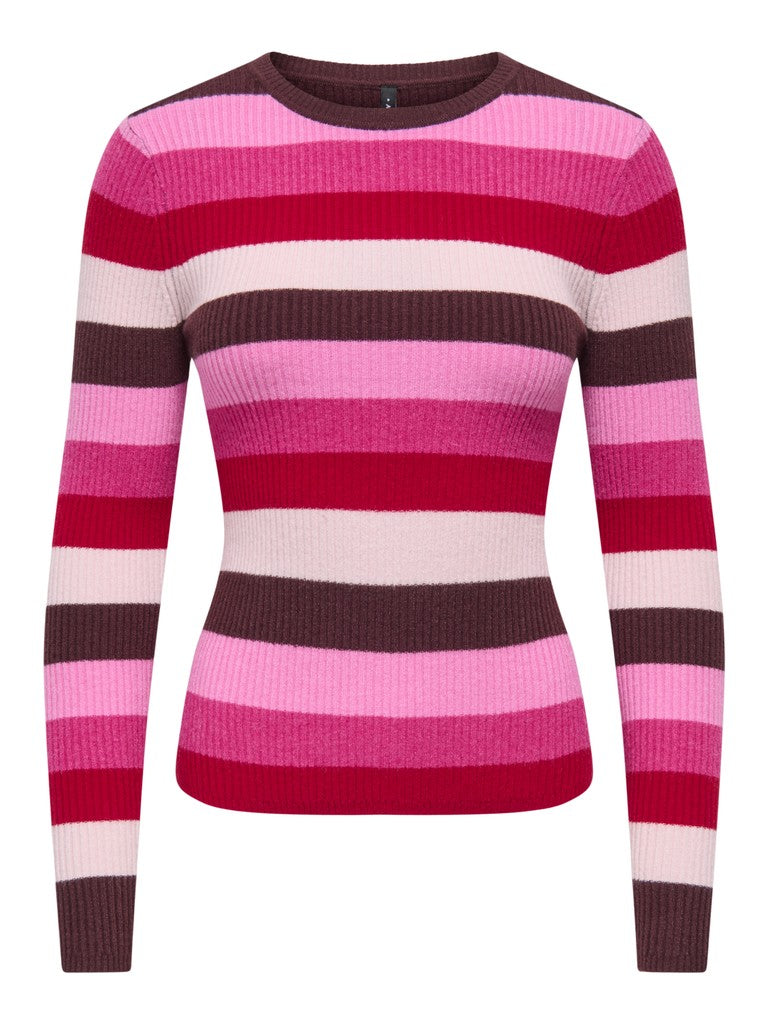 Onlibi Ls O-Neck Rib Knit