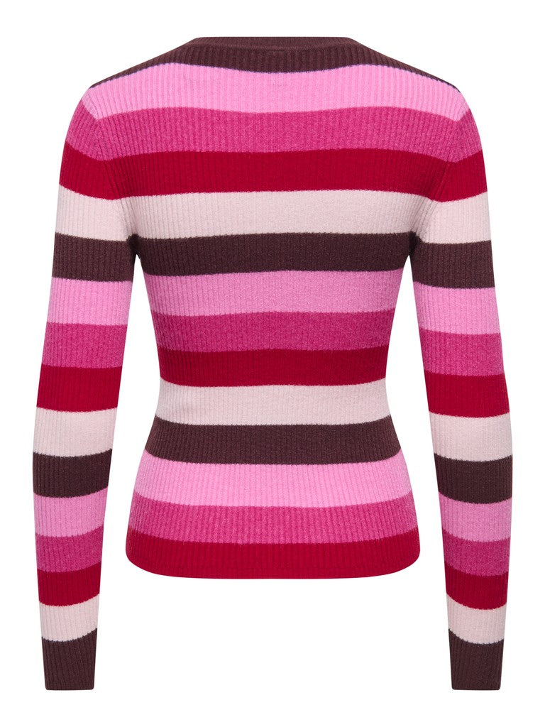 Onlibi Ls O-Neck Rib Knit