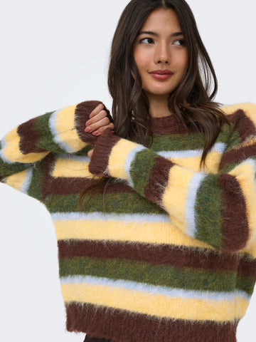 Onlperil Ls O-Neck Knit