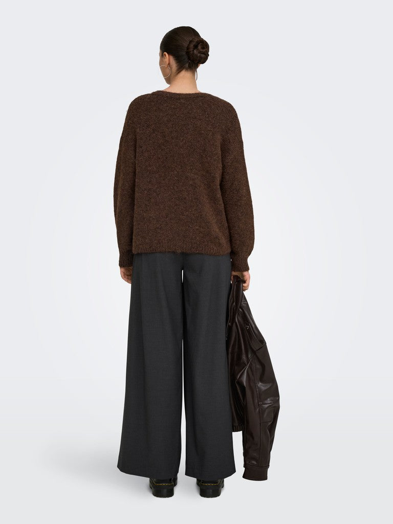 Onlnellie Ls O-Neck Knit Noos