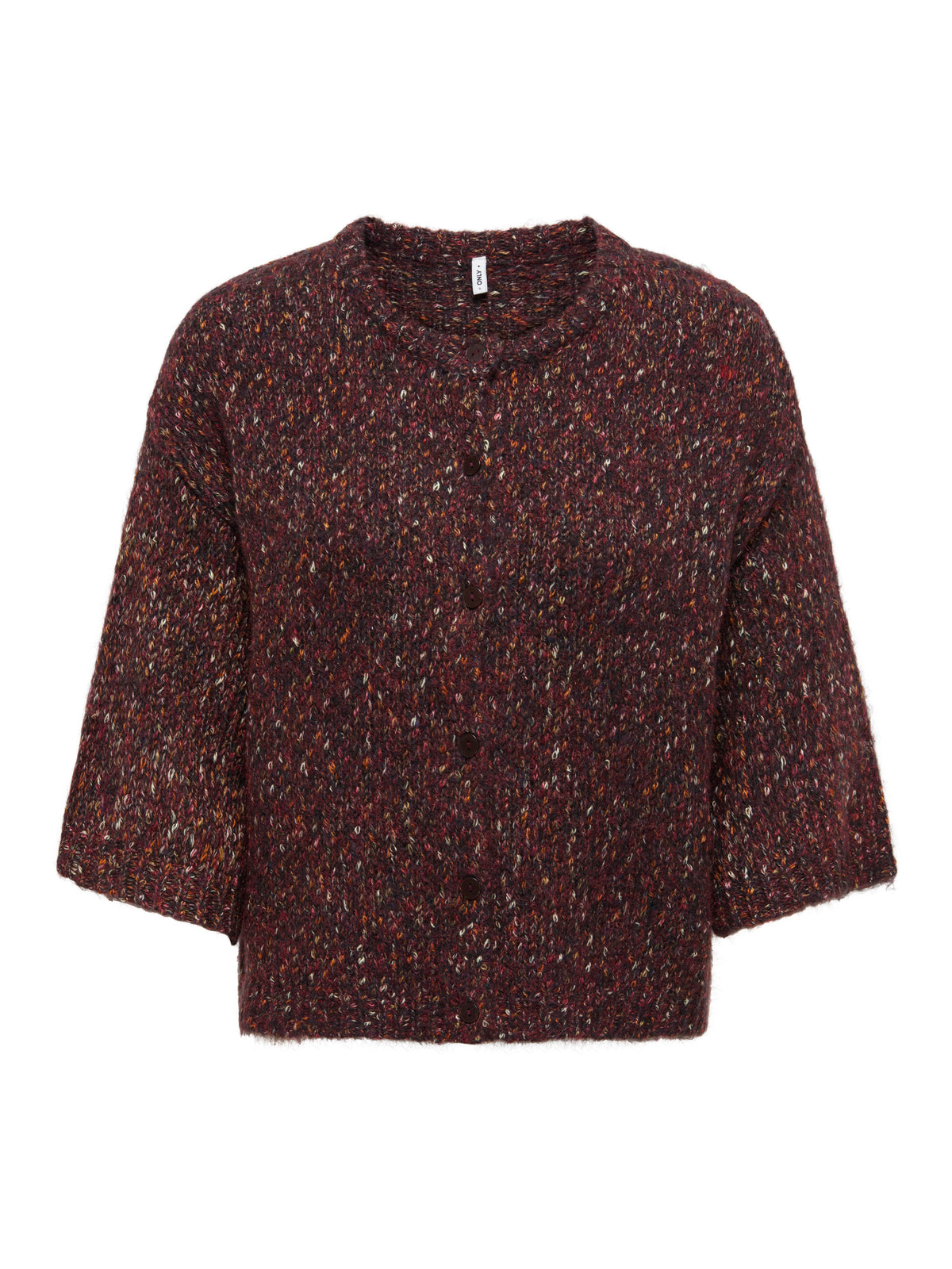 Onlzille Ss O-Neck Button Cardigan Knit