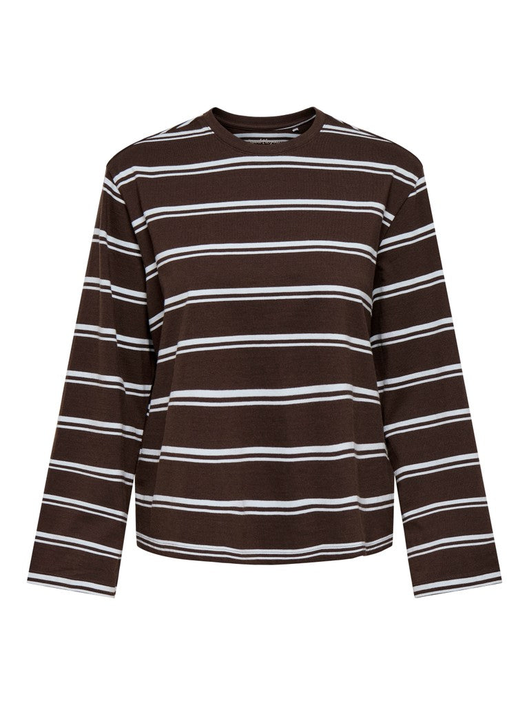 Onlfreja Stripe L/S Wide Sleeve Top