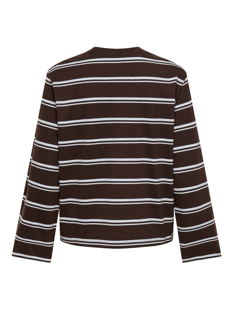 Onlfreja Stripe L/S Wide Sleeve Top