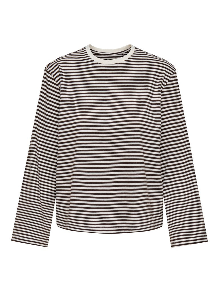 Onlfreja Stripe L/S Wide Sleeve Top