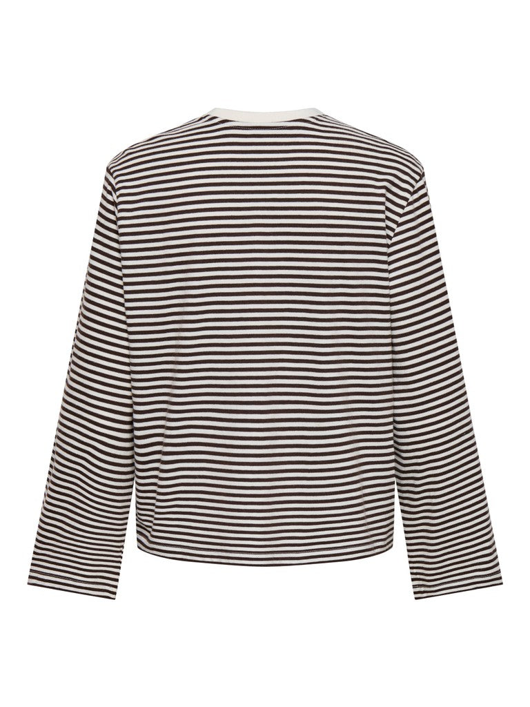Onlfreja Stripe L/S Wide Sleeve Top