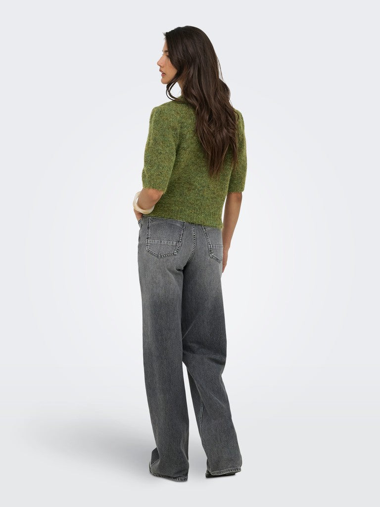 Onlnellie Ss O-Neck Knit