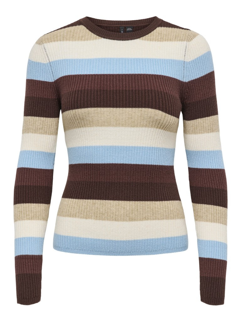 Onlibi Ls O-Neck Rib Knit