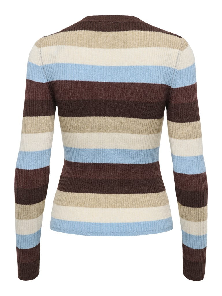 Onlibi Ls O-Neck Rib Knit
