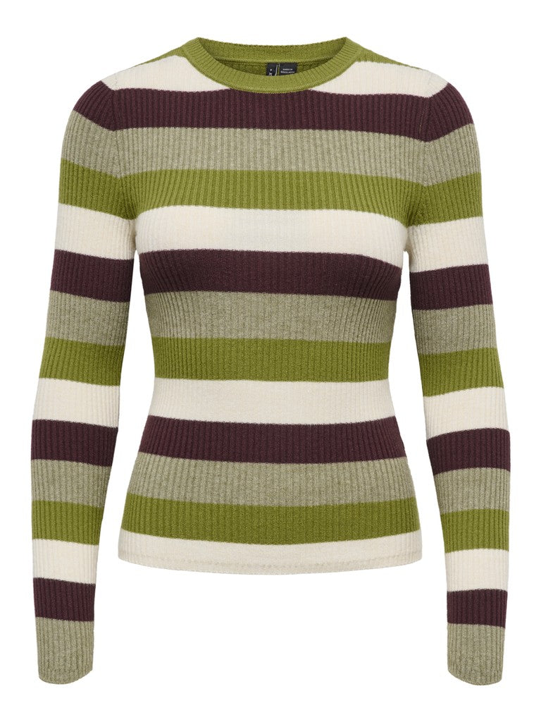 Onlibi Ls O-Neck Rib Knit