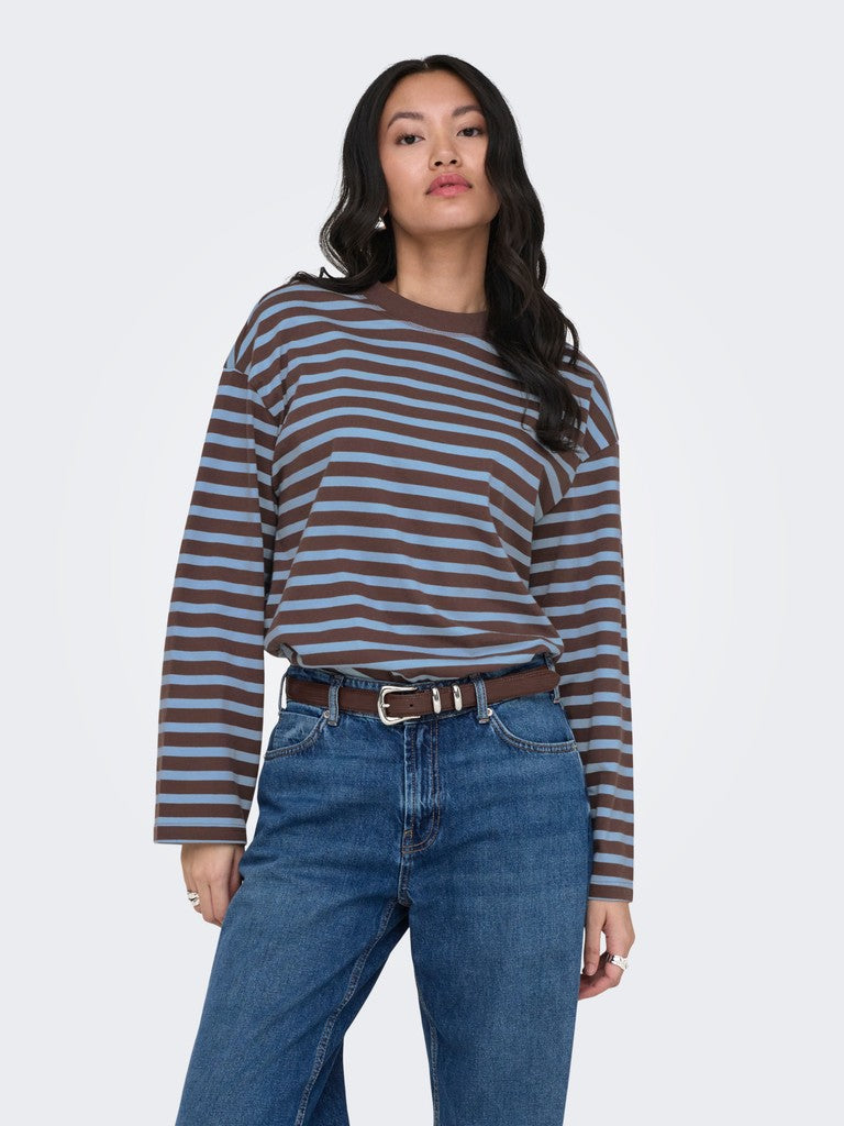 Onlfreja L/S Stripe Top