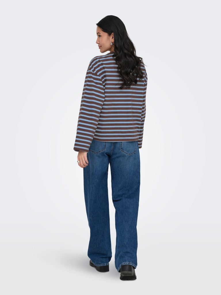 Onlfreja L/S Stripe Top
