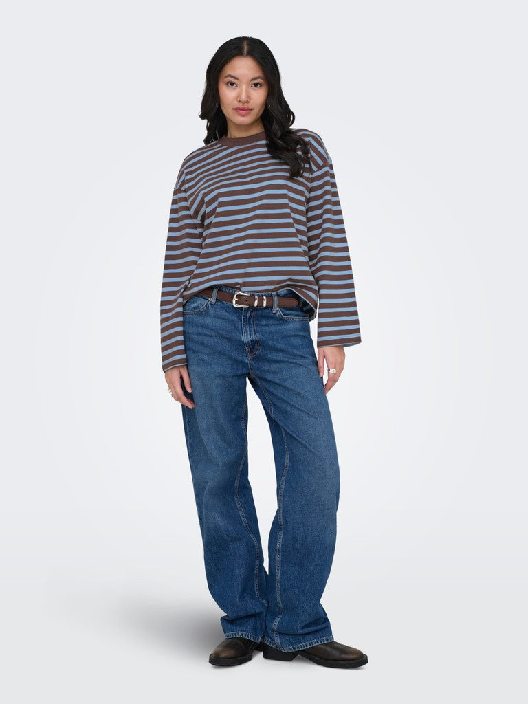 Onlfreja L/S Stripe Top