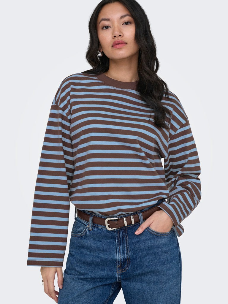 Onlfreja L/S Stripe Top