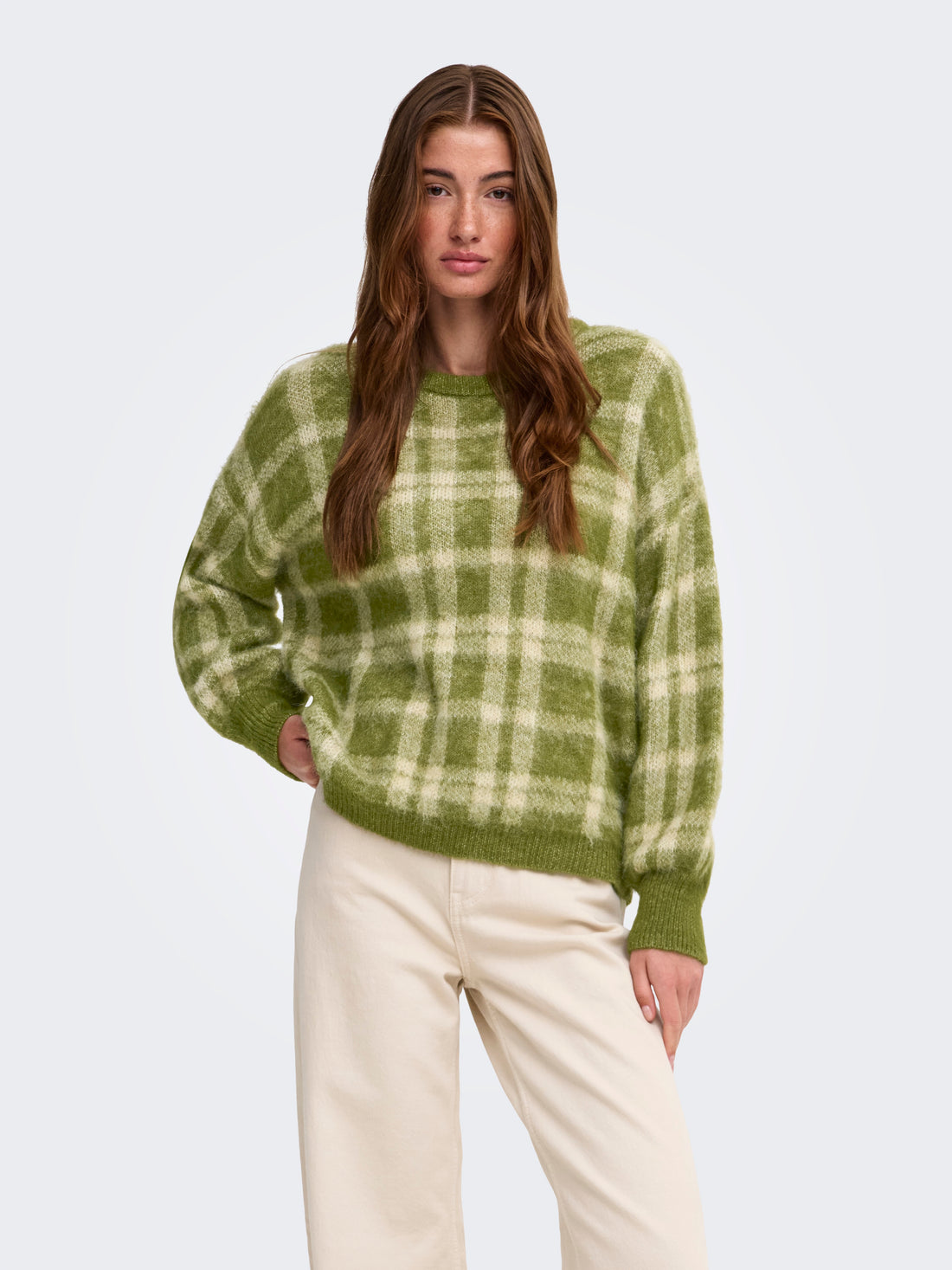 Onlnoeme Life Ls Jq O-Neck Knit Noos