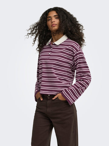 Onlkari L/S Polo Top